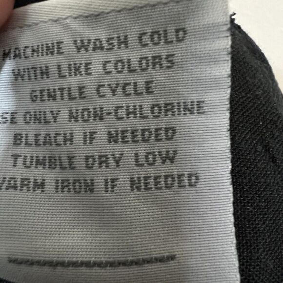 Torrid Linen Blend Shorts Size 20 Black Cuffed Pockets Pleated Front Lined - Picture 5 of 6